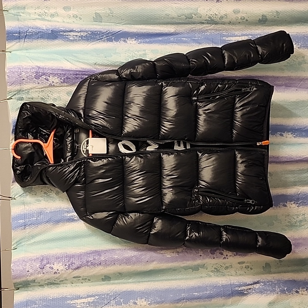 Save The Duck Kids' ultra light Shiny Puffer Jacket size 14